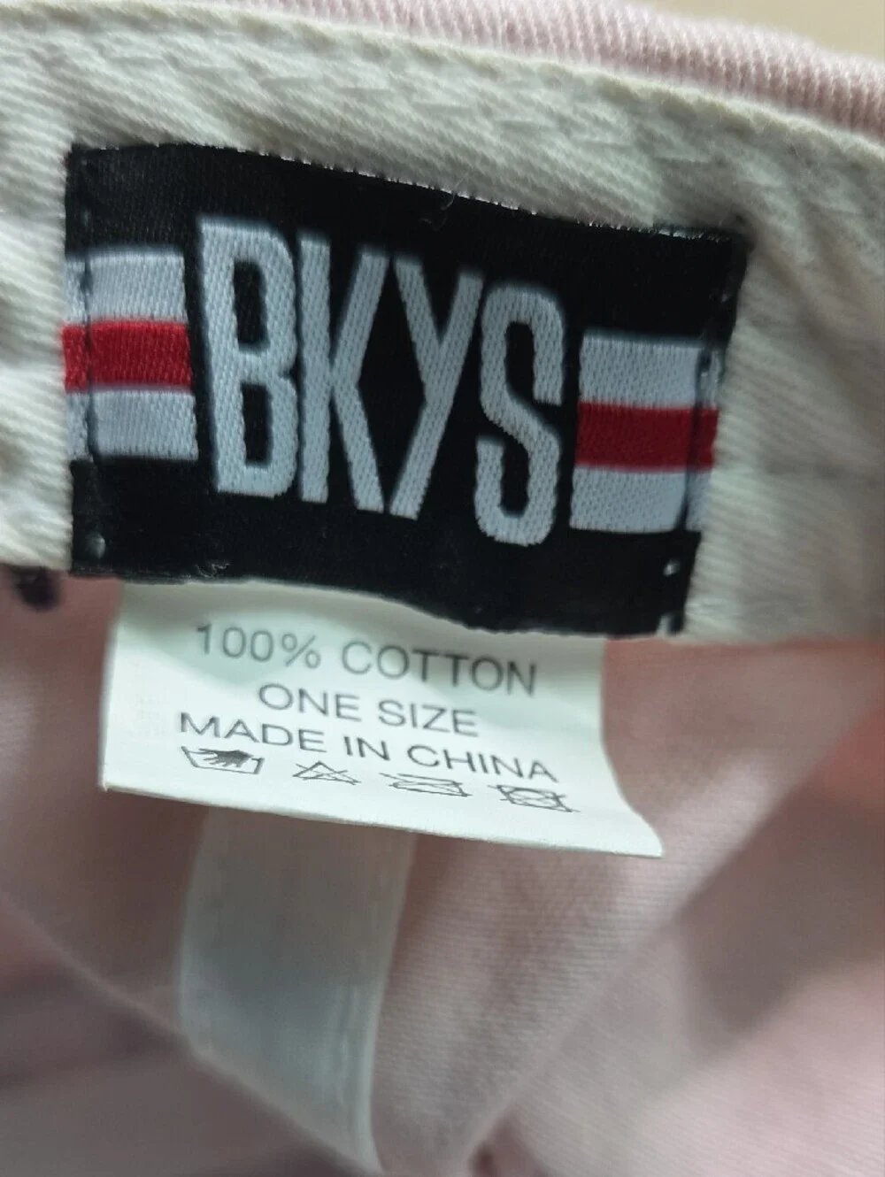 BKYS Bunny Embroidered Cap - Cute Plush Stitch Design